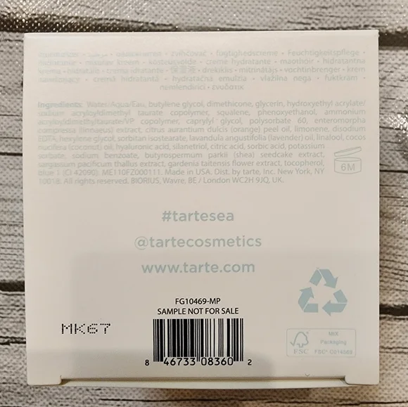 Nwt Tarte Drink of H2o 1.7 FL Oz and tarte Sea Wink of H2o .53 FL Oz Bundle - Picture 11 of 16